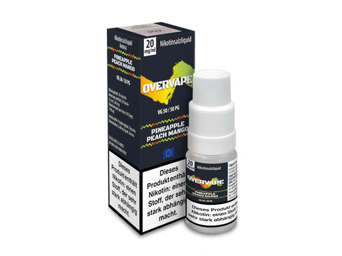Overvape Pineapple Peach Mango Nikotinsalz Liquid