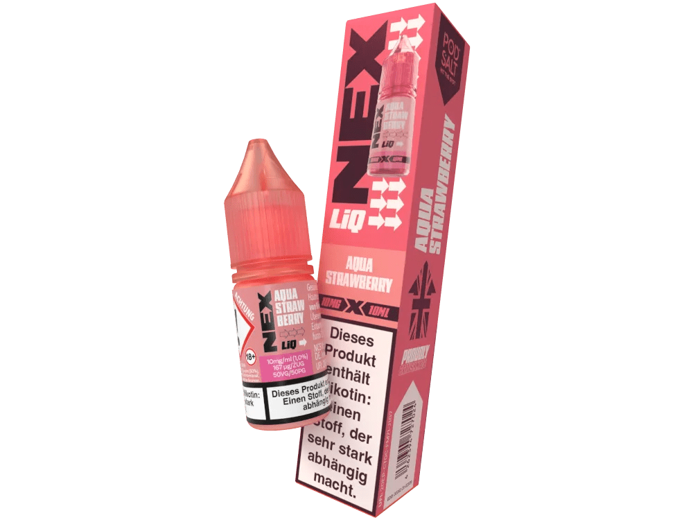 Pod Salt NexLiq Aqua Strawberry Nikotinsalz Liquid
