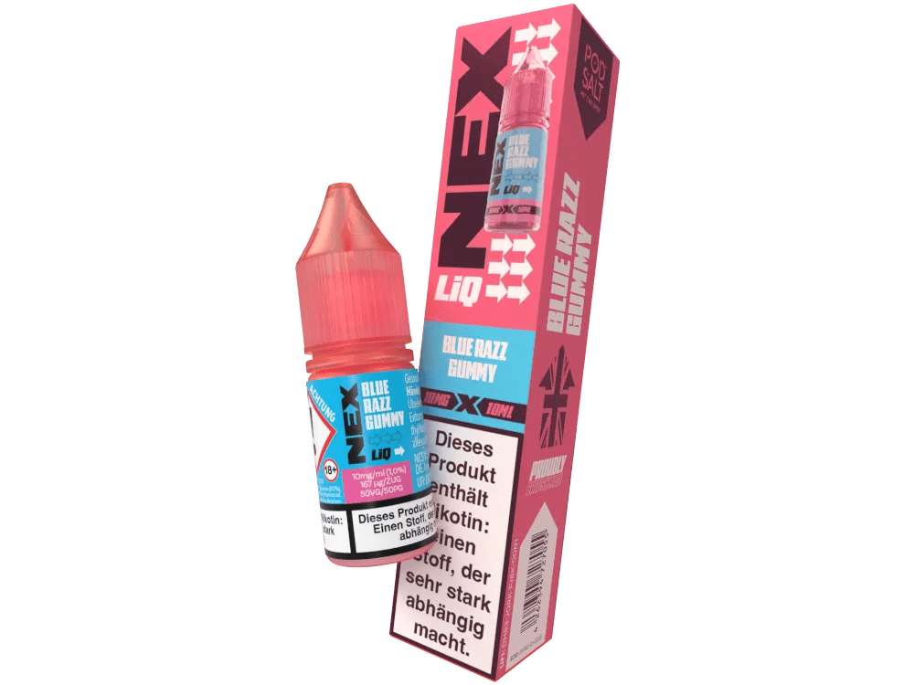 Pod Salt NexLiq Blue Razz Gummy Nikotinsalz Liquid