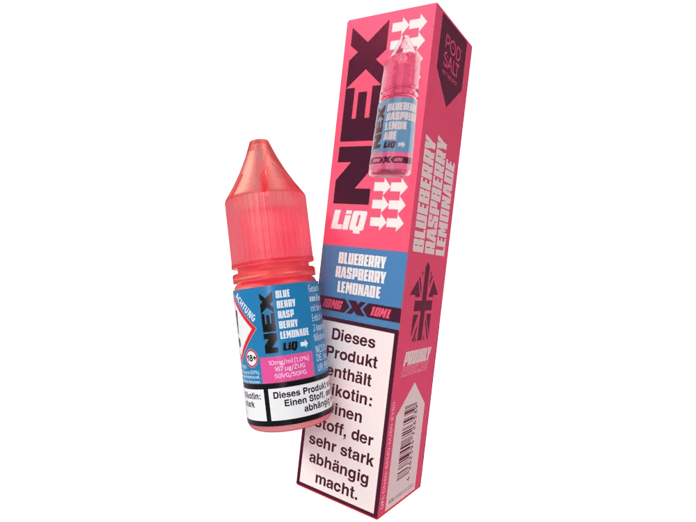 Pod Salt NexLiq Blueberry Raspberry Lemonade Nikotinsalz Liquid