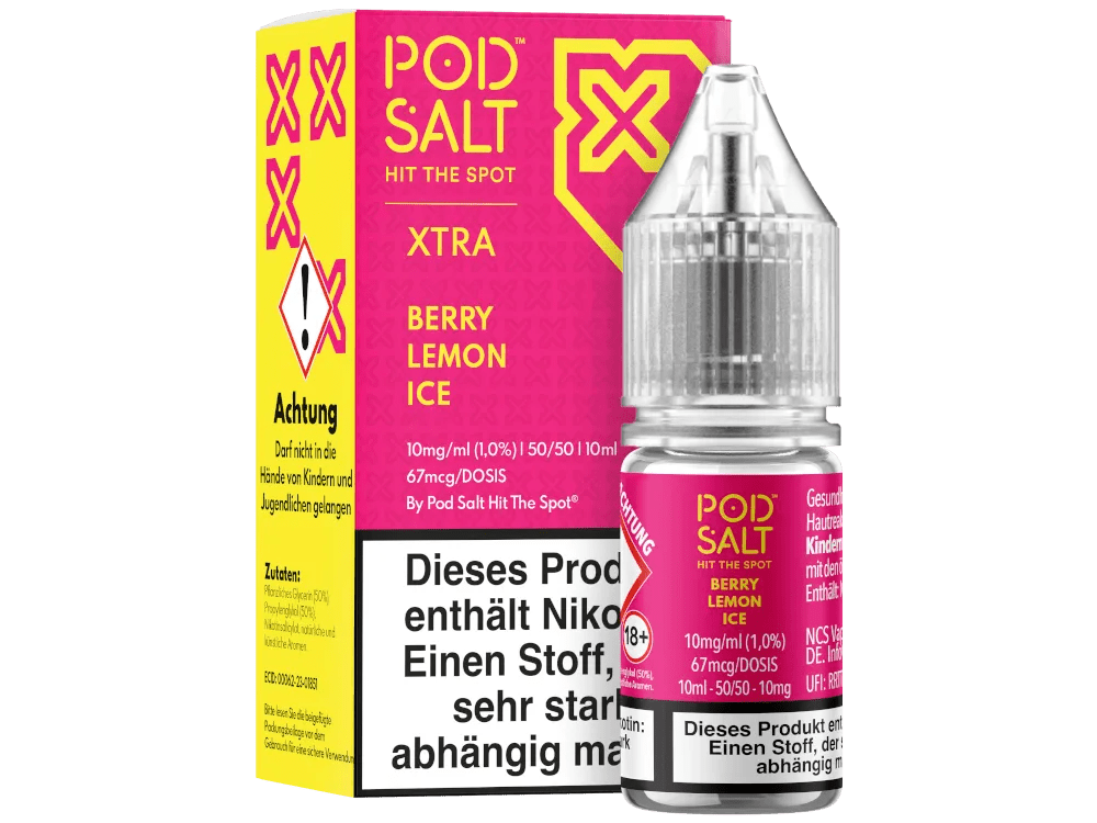 Pod Salt X Berry Lemon Ice Nikotinsalz Liquid