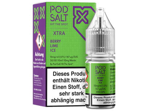 Pod Salt X Berry Lime Ice Nikotinsalz Liquid