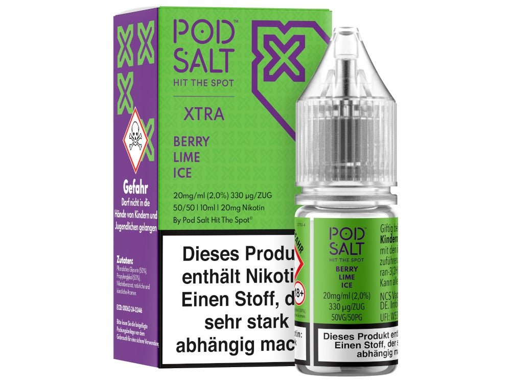Pod Salt X Berry Lime Ice Nikotinsalz Liquid