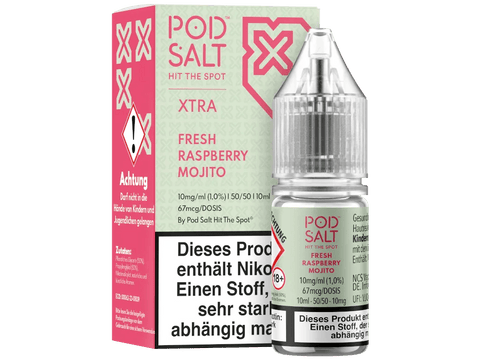 Pod Salt X Fresh Raspberry Mojito Nikotinsalz Liquid