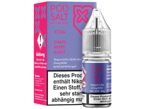 Pod Salt X Grape Berry Burst Nikotinsalz Liquid