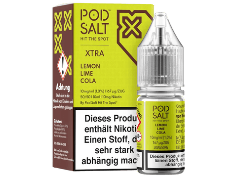 Pod Salt X Lemon Lime Cola Nikotinsalz Liquid
