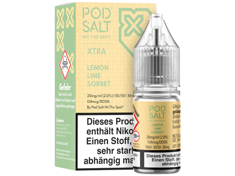 Pod Salt X Lemon Lime Sorbet Nikotinsalz Liquid