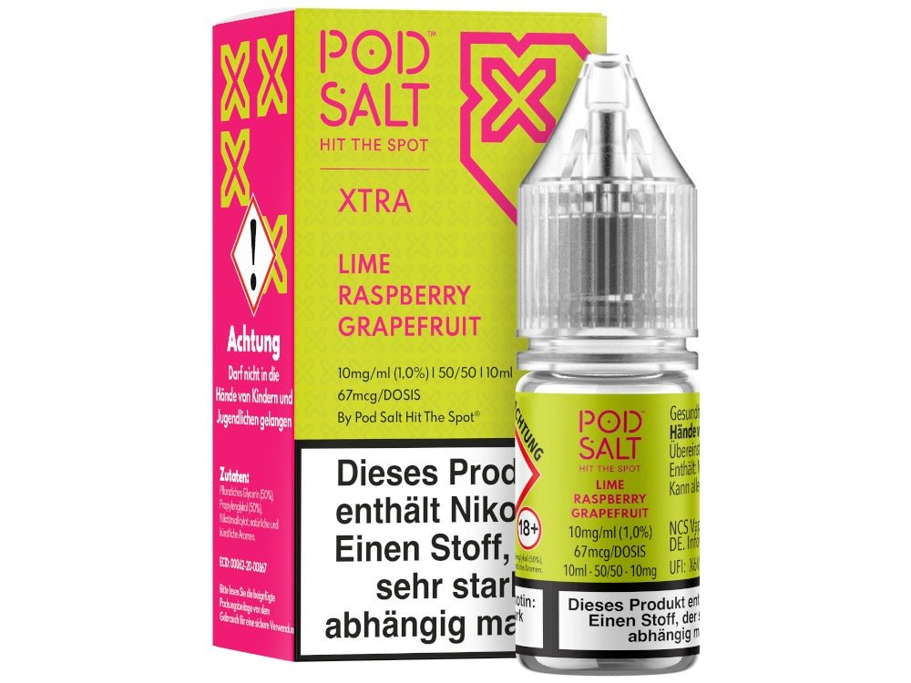 Pod Salt X Lime Raspberry Grapefruit Nikotinsalz Liquid