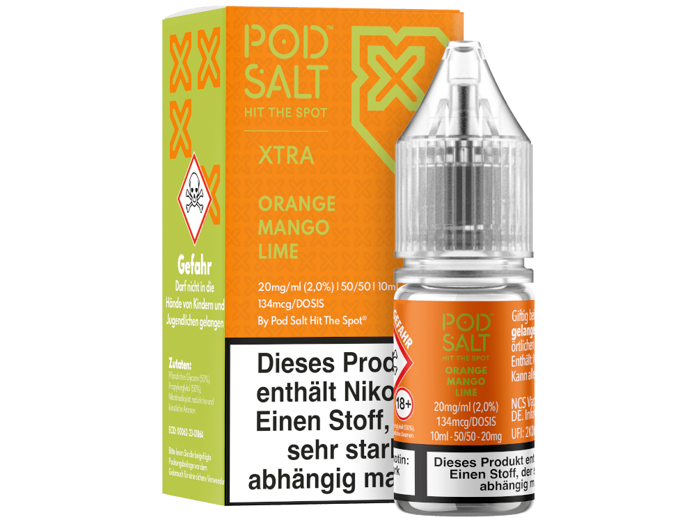 Pod Salt X Orange Mango Lime Nikotinsalz Liquid