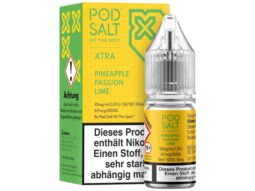 Pod Salt X Pineapple Passion Lime Nikotinsalz Liquid
