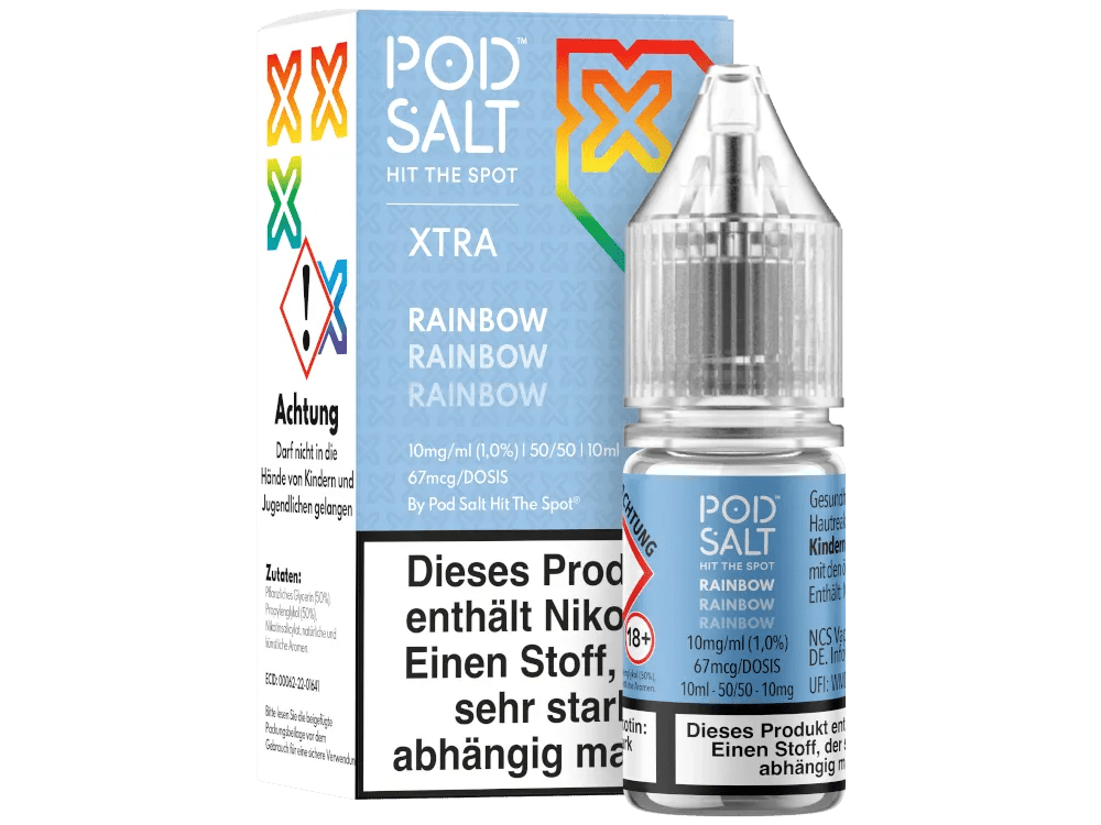 Pod Salt X Rainbow Nikotinsalz Liquid