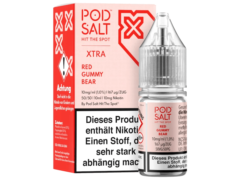 Pod Salt X Red Gummy Bear Nikotinsalz Liquid