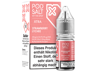 Pod Salt X Strawberry Lychee Nikotinsalz Liquid