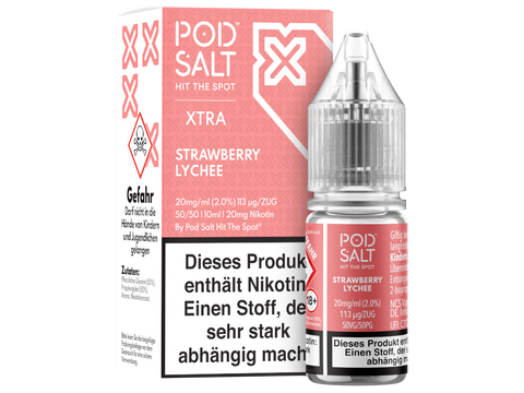 Pod Salt X Strawberry Lychee Nikotinsalz Liquid