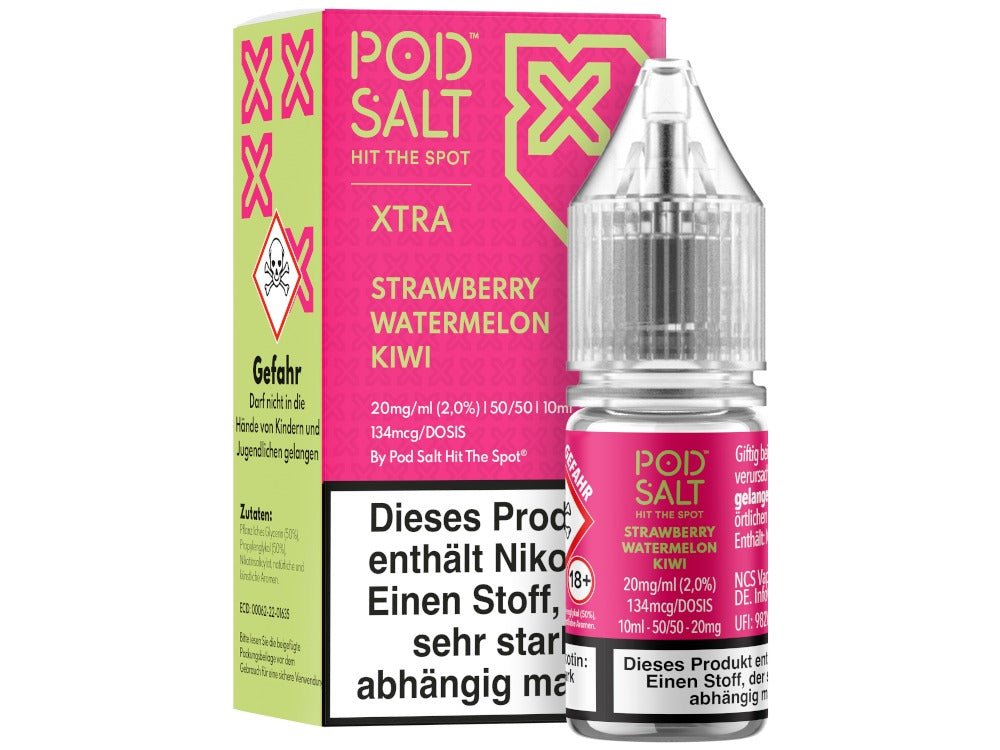 Pod Salt X Strawberry Watermelon Kiwi Nikotinsalz Liquid