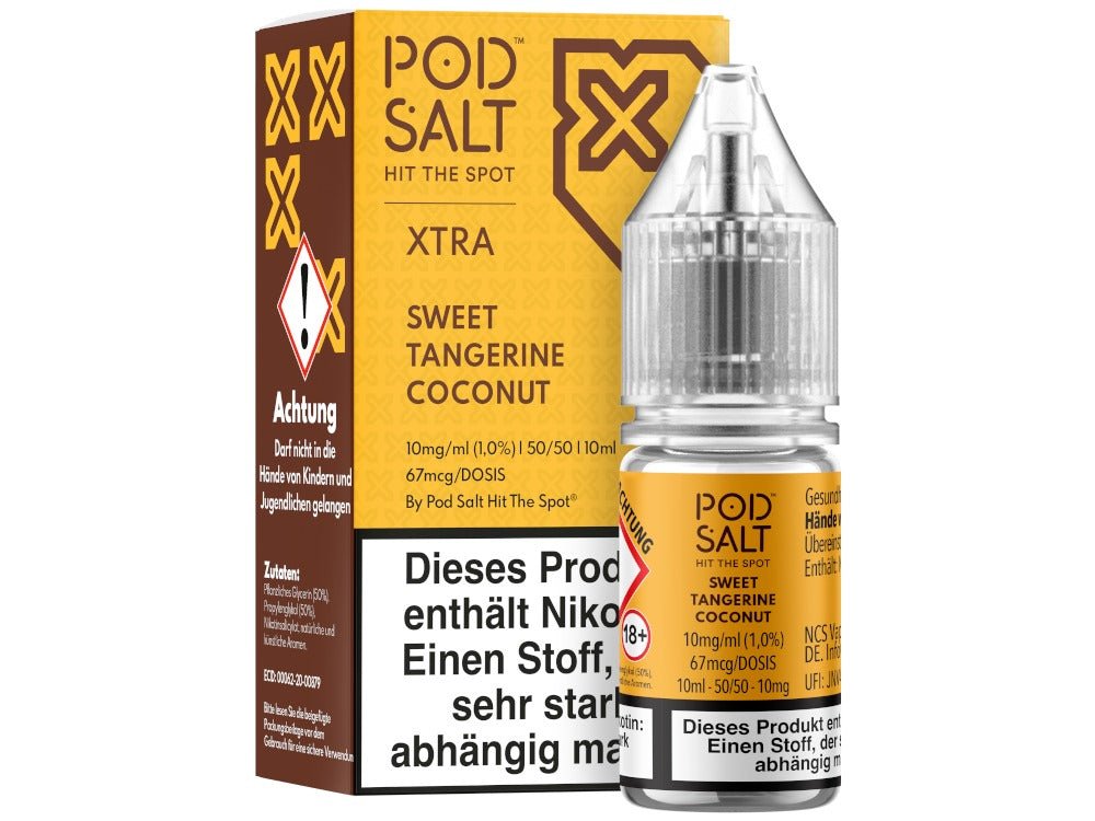 Pod Salt X Sweet Tangerine Coconut Nikotinsalz Liquid