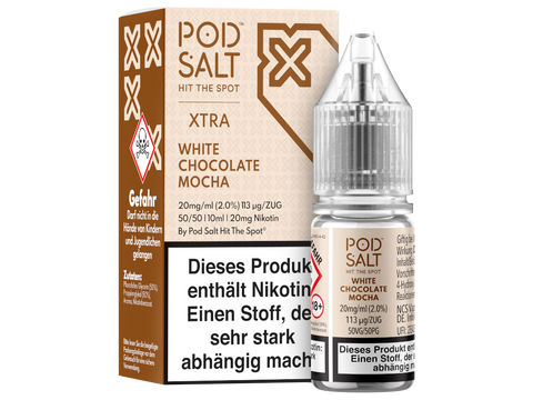 Pod Salt X White Chocolate Mocha Nikotinsalz Liquid