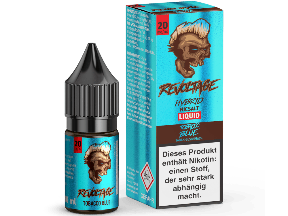 Revoltage Hybrid Nikotinsalz Liquid Tobacco Blue