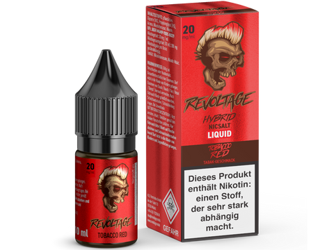 Revoltage Hybrid Nikotinsalz Liquid Tobacco Red
