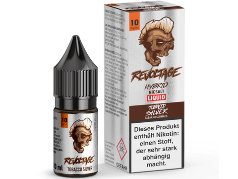 Revoltage Hybrid Nikotinsalz Liquid Tobacco Silver