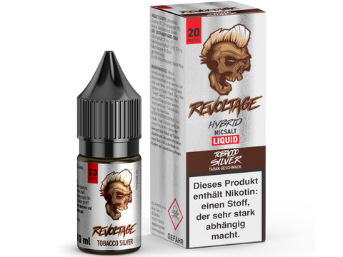 Revoltage Hybrid Nikotinsalz Liquid Tobacco Silver