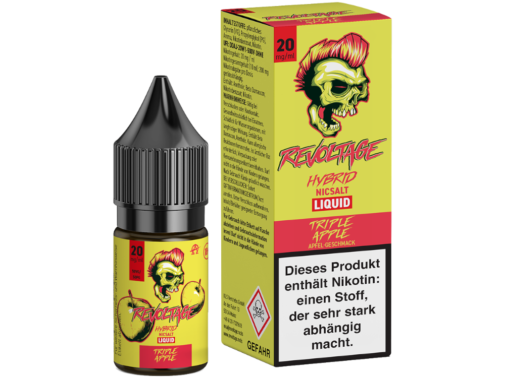 Revoltage Hybrid Nikotinsalz Liquid Tripple Apple