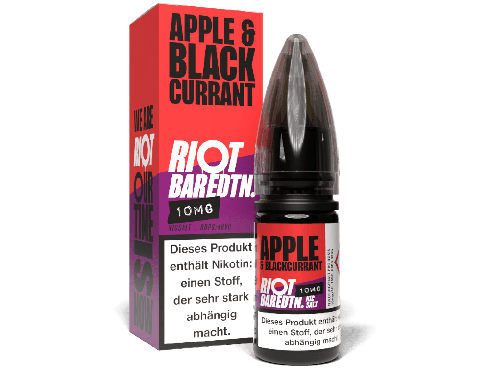 Riot Squad BAR EDTN Apple Blackcurrant Nikotinsalz Liquid