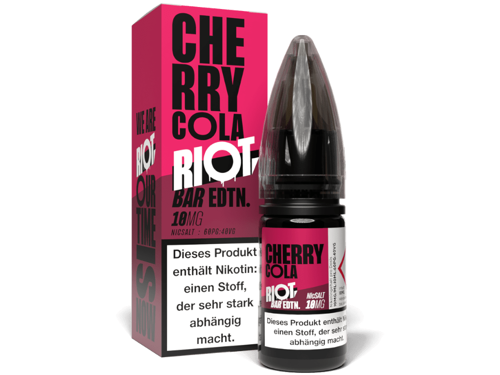 Riot Squad BAR EDTN Cherry Cola Nikotinsalz Liquid