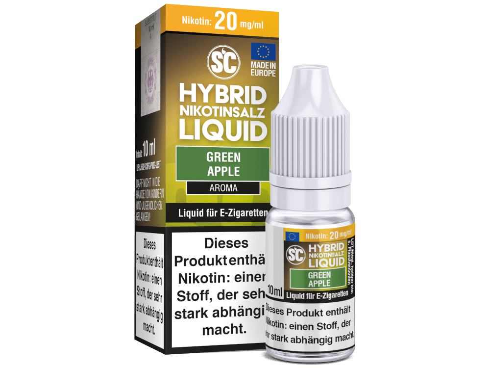 SC Hybrid Green Apple Nikotinsalz Liquid