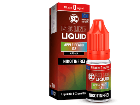 SC Red Line Apple Peach Ice Nikotinsalz Liquid
