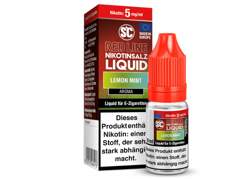 SC Red Line Lemon Mint Nikotinsalz Liquid
