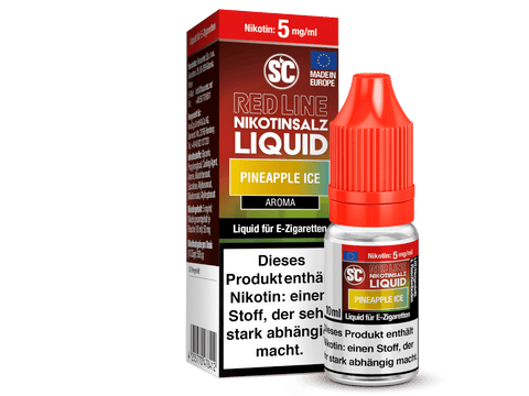SC Red Line Pineapple Ice Nikotinsalz Liquid