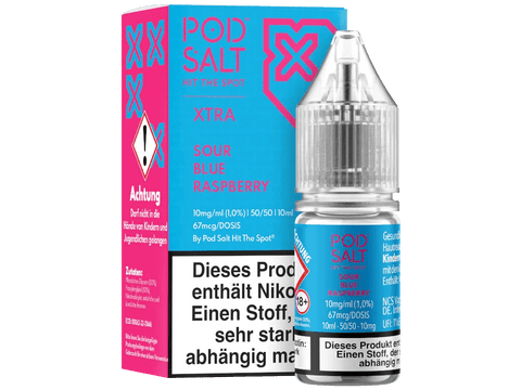 Pod Salt X Sour Blue Raspberry Nikotinsalz Liquid