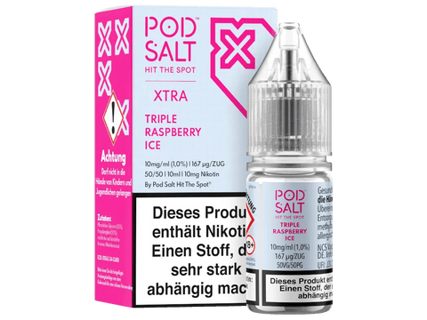 Pod Salt X Triple Raspberry Ice Nikotinsalz Liquid