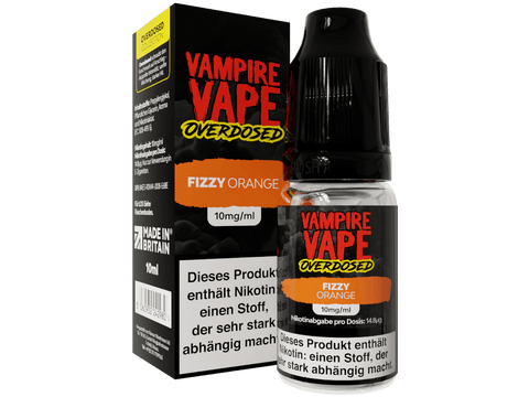 Vampire Vape Fizzy Orange Overdosed Nikotinsalz Liquid