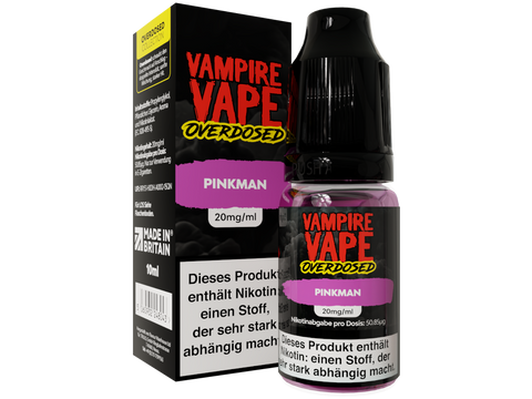Vampire Vape Overdosed Nikotinsalz Liquid Pinkman
